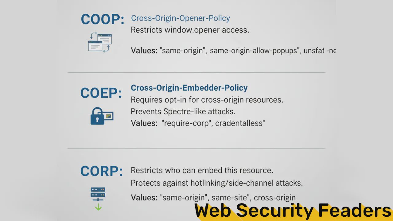What Are COOP, COEP, and CORP Headers? (And Why Browsers Needed Them)