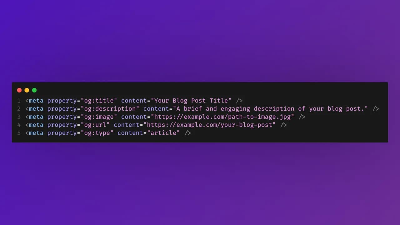 OpenGraph & Twitter Cards: Implementing SEO for Your Blog